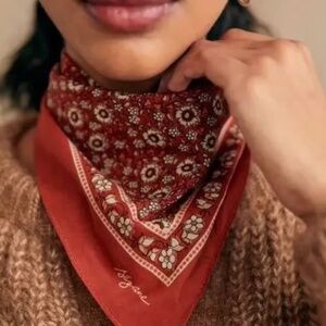 Sezane Floral Scarf